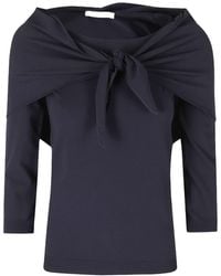 Max Mara - Boat-Neck Knit Top - Lyst