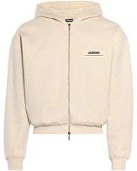 Jacquemus - The Gros Grain Zipped Hoodie - Lyst