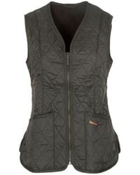 Barbour - Logo Embroidered Reversible Gilet - Lyst