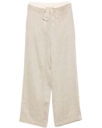Alysi - Striped Trousers - Lyst