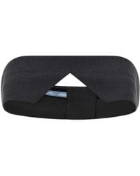 Prada - Buttoned Wide Belt - Lyst