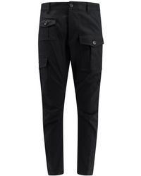 DSquared² - Tapered-Leg Skinny Cargo Trousers - Lyst