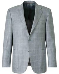 Canali - American Straight Plaid Blazer - Lyst