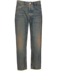 AMISH - Jeremiah Mid-Rise Straight-Leg Jeans - Lyst