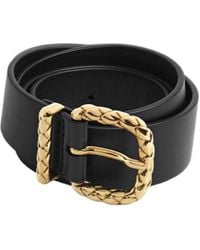 Bottega Veneta - Coaxial Buckled Belt - Lyst