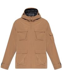 Versace Jeans Couture - Couture Hooded Insulated Jacket - Lyst