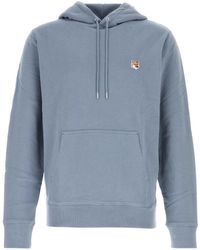 Maison Kitsuné - Maison Kitsuné Fox Head Patch Drawstring Hoodie - Lyst
