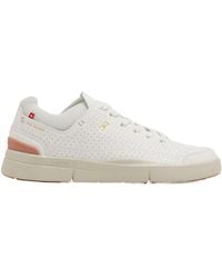 On Shoes - Logo-Print Perforated Low-Top Sneakers - Lyst