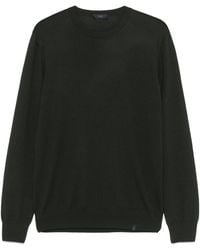 Fay - Round Neck Wool Sweater - Lyst