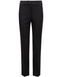 Peserico - Mid Rise Cropped Trousers - Lyst