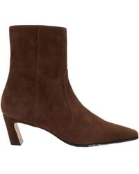 Stuart Weitzman - Stassi Zip Bootie 50 - Lyst