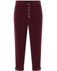 Dondup - Straight-Leg Casual Trousers - Lyst