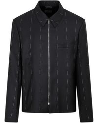 Givenchy - Logo Detailed Zip-Up Jacket - Lyst