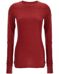 Moncler - Moncler Rick Owens Logo Embroidered Jumper - Lyst