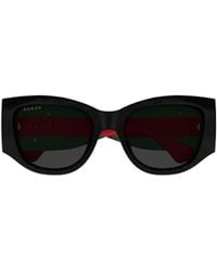 Gucci - Eyewear Cat-Eye Frame Sunglasses - Lyst