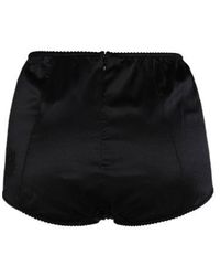 Dolce & Gabbana - Solid-Colored Satin Shorts - Lyst