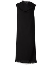 TOTEME - Frayed Midi Dress - Lyst