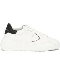 Philippe Model - Tres Temple Lace-Up Sneakers - Lyst