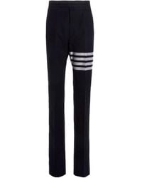 Thom Browne - 4-Bar Stripe Tailored Trousers - Lyst