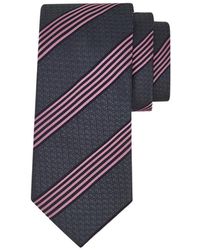Ferragamo - Regimental Gancini Silk Jacquard Tie - Lyst