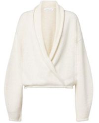 AYA MUSE - Kena Cotton Wrap Top - Lyst