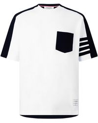 Thom Browne - Body With Sleeves Crewneck Tee - Lyst