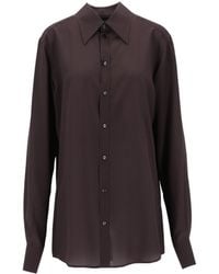 Dolce & Gabbana - Crêpe-De-Chine Shirt - Lyst