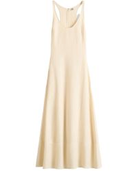 TOTEME - Sculpted Cotton Dress - Lyst