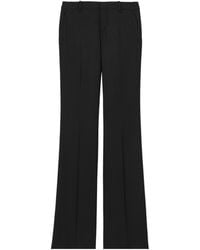 Saint Laurent - Low-Rise Flared Pants - Lyst