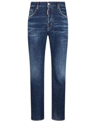 DSquared² - Dark Pressed Wash 642 Jeans - Lyst