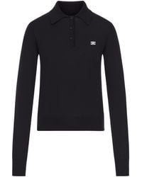 Celine - Polo Sweater - Lyst