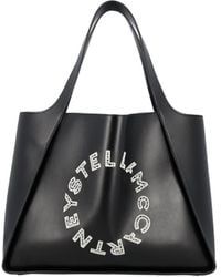 Stella McCartney - Logo-Print Tote Bag - Lyst