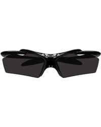 Balenciaga - Eyewear Rectangular Frame Sunglasses - Lyst