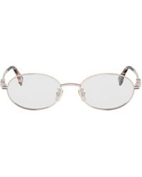 Fendi - Eyewear Oval Frame Glasses - Lyst