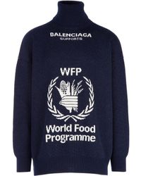 Balenciaga - Wfp Turtleneck Sweater - Lyst