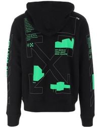 新品【 OFF-WHITE 】ARCH SHAPES SWEATSHIRT Off-White c/o Virgil Abloh Off-white Slim Arch Shapes Hoodie Black