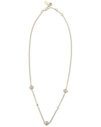 McQueen - Skull Pendant Necklace - Lyst