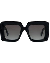 Loewe - Square Frame Sunglasses - Lyst