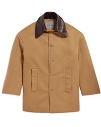 Balenciaga - Short Peacoat - Lyst