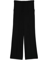 Balmain - Tailored Grain De Poudre Trousers - Lyst