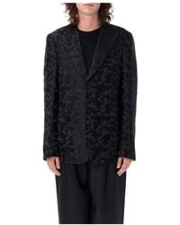 Comme des Garçons - Long-Sleeved Jacquard Suit Jacket - Lyst