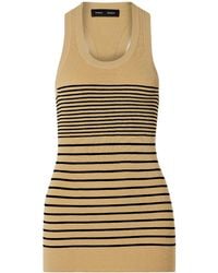 Proenza Schouler - Roberts Striped Knit Vest - Lyst