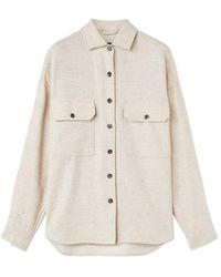 Loro Piana - Jenna Collared Button-Up Shirt - Lyst