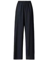 Fabiana Filippi - Elasticated-Waistband Wide-Leg Trousers - Lyst