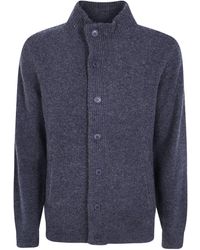 Barbour - Essential Elbow-Patch Cardigan - Lyst