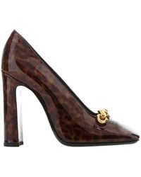 Saint Laurent - Silvana Square Toe Pumps - Lyst