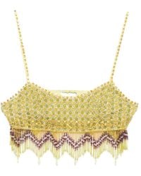 Bode - Beaded Tassel Top - Lyst