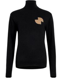 Patou - Turtleneck Long Sleeve Sweater - Lyst