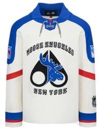 Moose Knuckles - Long Sleeve Polo Shirt - Lyst