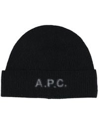 A.P.C. - Harry Knit Cap - Lyst